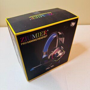 Ziumier Pro Gaming Headset Z66 With RGB Lighting & Noise Cancelling Mic